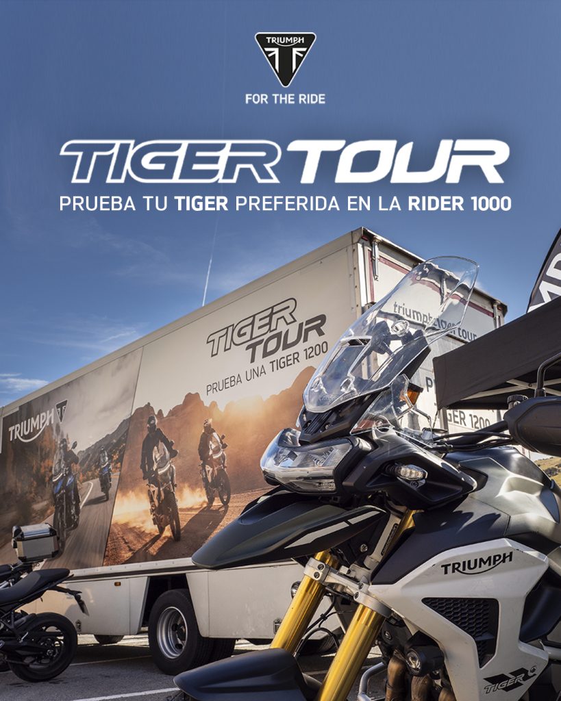 El Tiger Tour de Triumph llega a la RIDER1000 - Rider1000